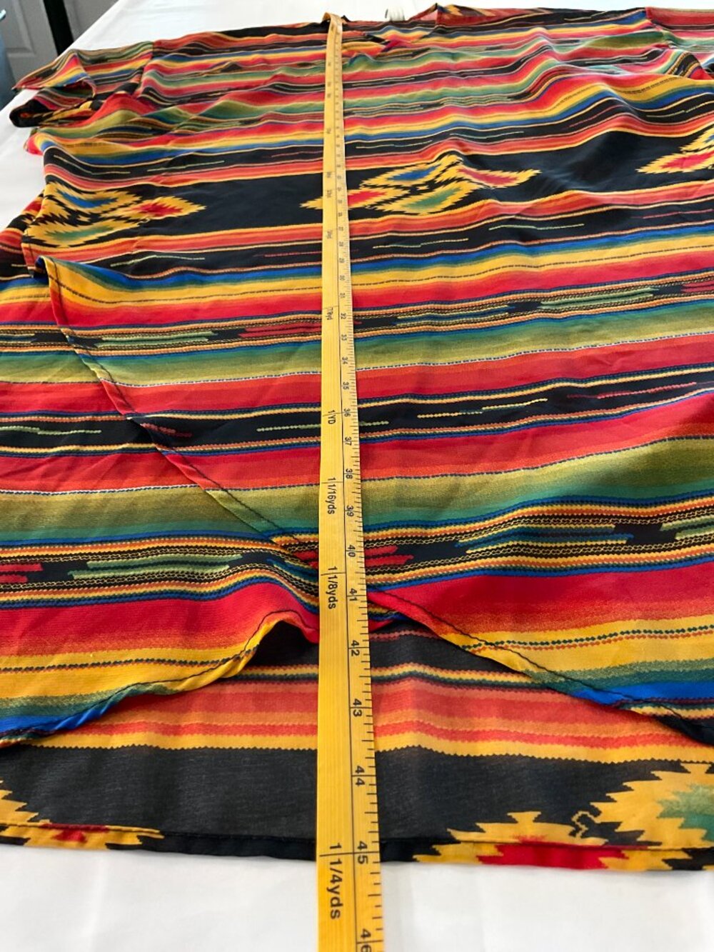 Giddy Up Glamour Serape Southwestern Long Kimono Duster - Picture 5 of 5
